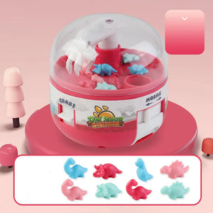 Children's Gashapon Toy Mini Dinosaur Grabbing Machine